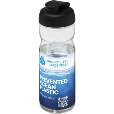 Logotrade reklaamkingi foto: H2O Active® Eco Base 650 ml keeratava kaanega spordipudel