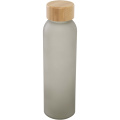 Lume 500 ml matt klaaspudel bambusest korgiga, Hall