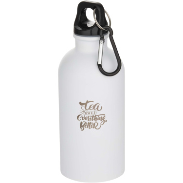 Logo trade ärikingid foto: Oregoni 400 ml matt RCS taaskasutatud roostevabast terasest veepudel
