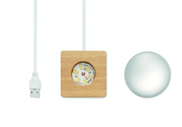 Logo trade firmakingi pilt: LED-klaaskuul