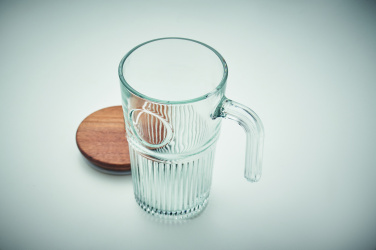 Logo trade reklaamtoote pilt: Klaasist kruus 450ml VITRIO JAR
