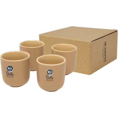 Logo trade reklaamkingi pilt: 4-osaline 90 ml espressotasside komplekt