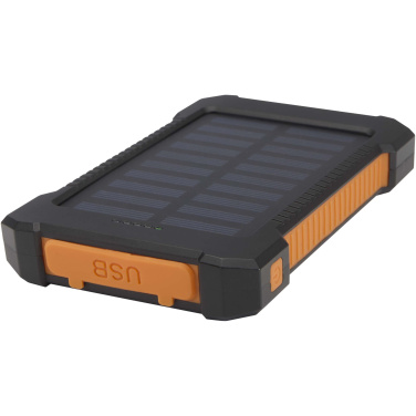 Logo trade reklaamtoote pilt: Altair 5000 mAh 10W päikesepatareiga akupank