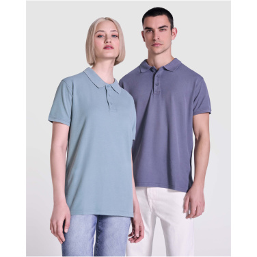 Logo trade firmakingi pilt: Cobaini lühikeste varrukatega unisex polosärk