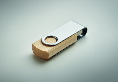 Logo trade reklaamkingituse pilt: Techmate bambusest USB 16GB MO6898-40