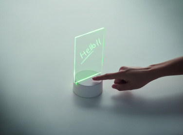 Logotrade meened pilt: LEDMEMO valgustatud LED-märkmetahvel