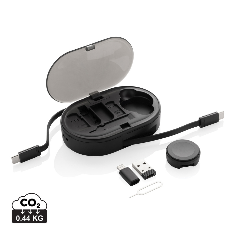 Logotrade ärikingid pilt: Chargevix RCS rplastic multifunktsionaalne 60W laadimiskomplekt