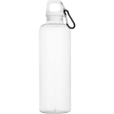 Logo trade reklaamkingituse pilt: Oregoni 750 ml RCS taaskasutatud plastist veepudel karabiiniga