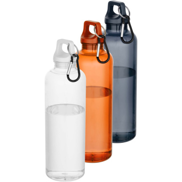 Logo trade ärikingitused foto: Oregoni 750 ml RCS taaskasutatud plastist veepudel karabiiniga