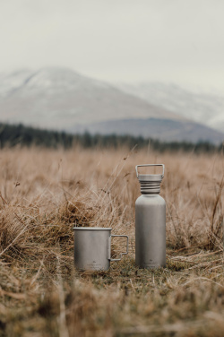 Logotrade reklaamkingituse foto: Nordic Drift Trail Ultra Light Titanium 600ml veepudel