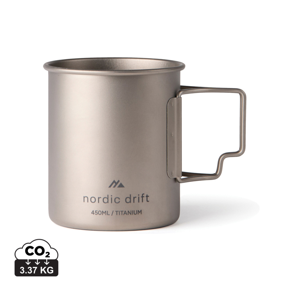 Logo trade reklaamkingid foto: Nordic Drift Trail Ultra Light Titanium 450ml kruus