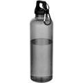 Oregoni 750 ml RCS taaskasutatud plastist veepudel karabiiniga, Must