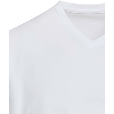 Logotrade meened pilt: Balfour 200 g/m² lühikeste varrukatega V-kaelusega unisex OCS orgaaniline T-särk