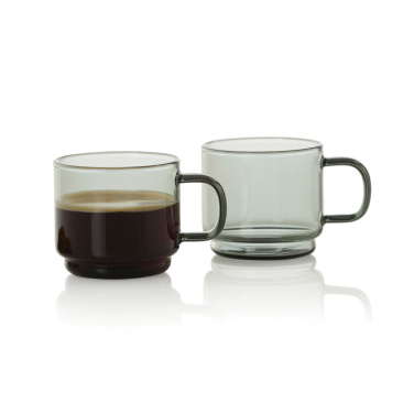 Logo trade reklaamkingituse pilt: AdHoc Impact espressotassid 70ml, 2 tk komplekt