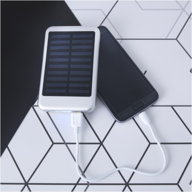 Logo trade liikelahja mainoslahja tuotekuva: Bask-aurinkokennovaravirtalähde, 4000 mAh