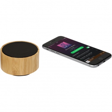 Logo trade mainoslahjat ja liikelahjat kuva: Cosmos Bluetooth® -kaiutin, bambua