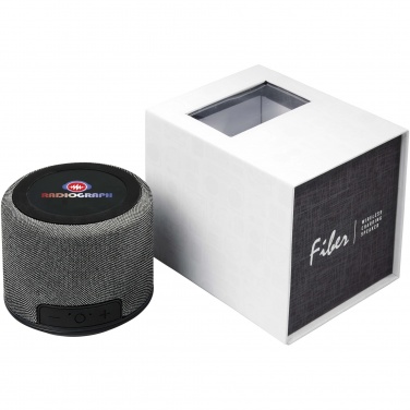 Logotrade liikelahja mainoslahja kuva: Fiber Bluetooth® -kaiutin 3W ja langaton latausalusta