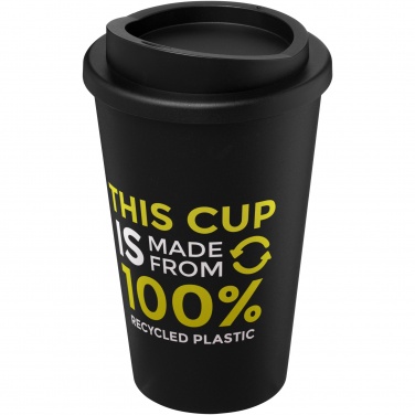 Logo trade mainoslahjat tuotekuva: Kierrätetty Americano® 350 ml -muki, eristetty