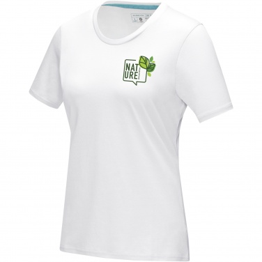 Logotrade liikelahja mainoslahja kuva: Azurite short sleeve women’s organic t-shirt