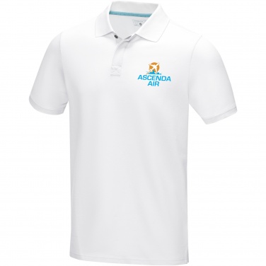 Logotrade mainoslahja ja liikelahja kuva: Graphite short sleeve men’s organic polo