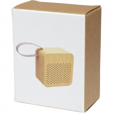 Logo trade mainoslahja ja liikelahja tuotekuva: Arcana Bluetooth® -kaiutin, bambua