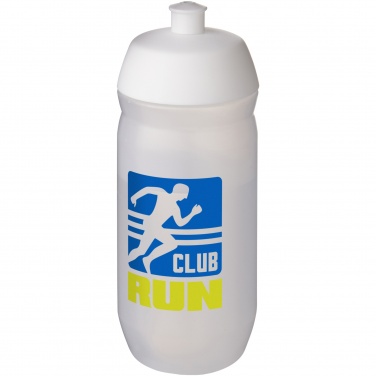 Logotrade liikelahja tuotekuva: HydroFlex™ Clear -juomapullo, 500 ml