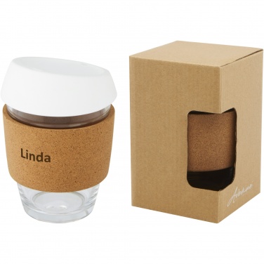 Logotrade mainostuote tuotekuva: Lidan 360 ml:n lasinen kahvimuki borosilikaatista