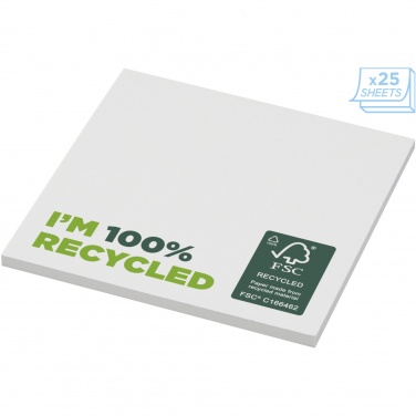Logo trade mainoslahjat tuotekuva: Sticky-Mate® kierrätetyt tarralaput 75 x 75 mm