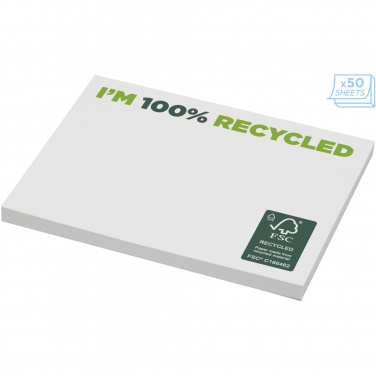 Logotrade mainoslahjat kuva: Sticky-Mate®kierrätetyt tarralaput 100 x 75 mm