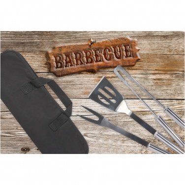 Logotrade liikelahjat kuva: Barcabo 3-osainen grillausvälinesarja