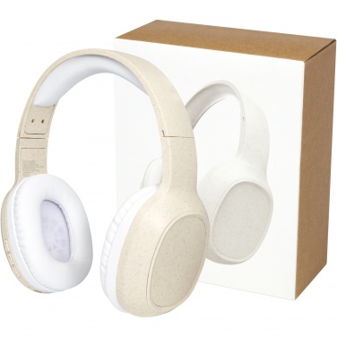 Logotrade mainoslahjat kuva: Riff Bluetooth®-kuulokkeet mikrofonilla, vehnänolkea