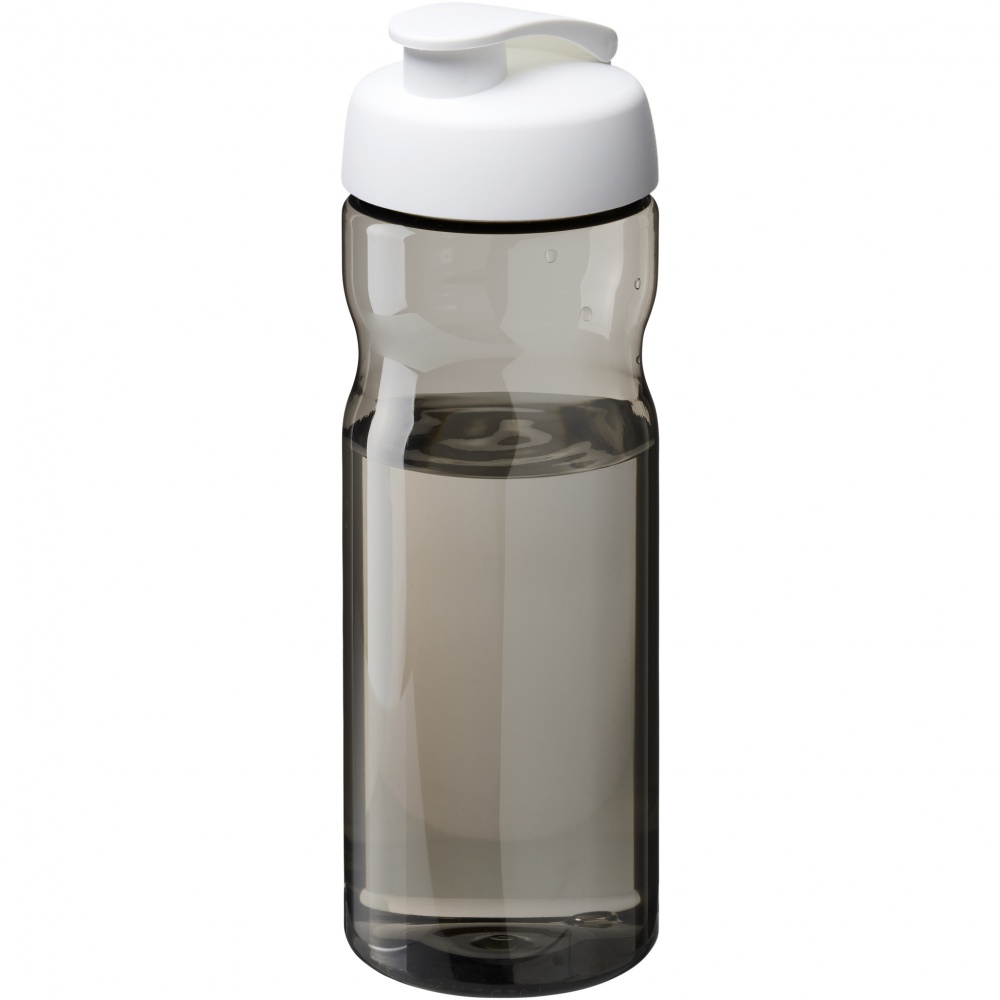 Logo trade liikelahja mainoslahja tuotekuva: H2O Active® Eco Base 650 ml:n urheilujuomapullo läppäkannella