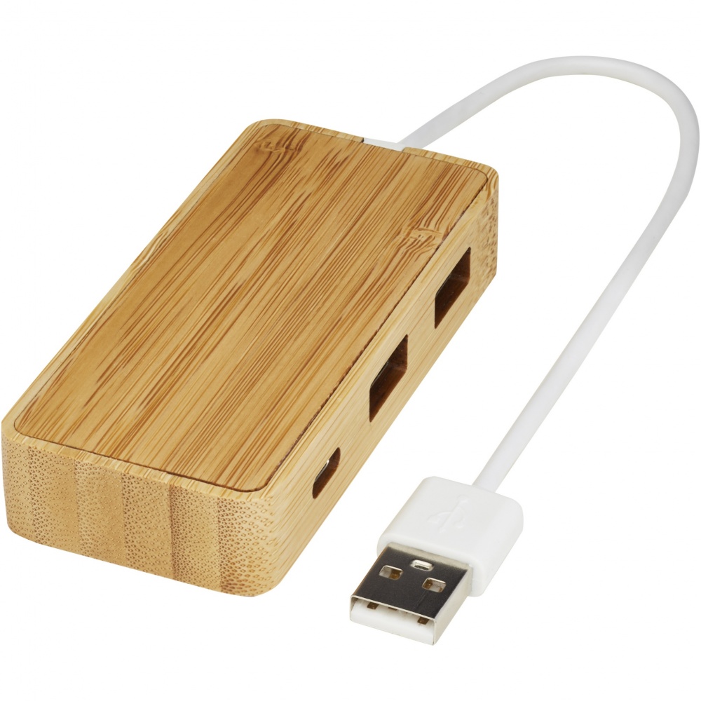 Logotrade liikelahjat kuva: Tapas USB-hubi bambusta