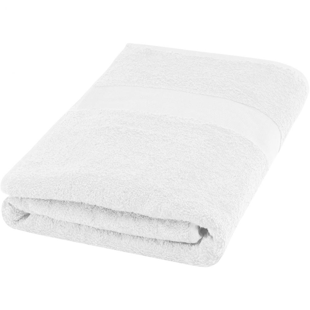 Logo trade mainoslahja ja liikelahja tuotekuva: Amelia puuvillainen pyyhe, 450 g/m², 70x140 cm