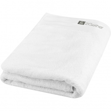 Logotrade liikelahjat mainoslahjat tuotekuva: Ellie puuvillainen pyyhe, 550 g/m², 70x140 cm