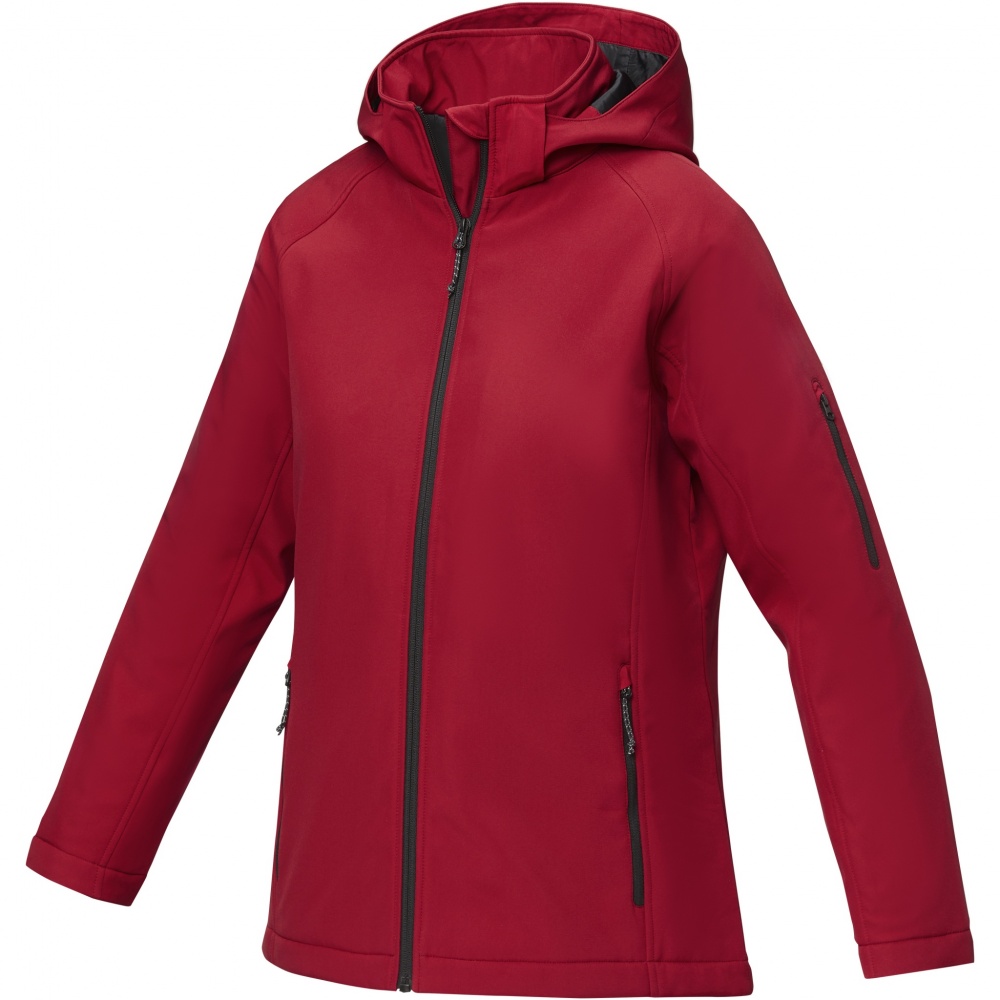 Logo trade mainoslahja kuva: Notus naisten topattu softshell-takki