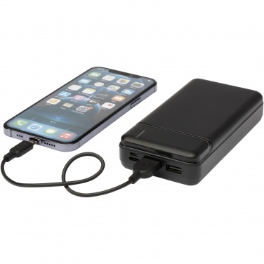 Logotrade liikelahja tuotekuva: Loop 20 000 mAh:n varavirtalähde kierrätetystä muovista 