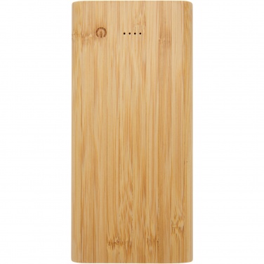 Logotrade mainostuotet kuva: Tulda-varavirtalähde, 10,000 mAh, bambua