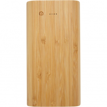 Logotrade mainoslahja tuotekuva: Tulda-varavirtalähde, 20,000 mAh, bambua