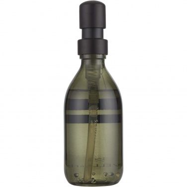Logotrade mainoslahja ja liikelahja kuva: Wellmark Discovery 200 ml:n käsisaippua-annostelija ja 150 g tuoksukynttiläsetti – tumman meripihkan tuoksu