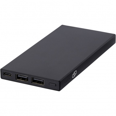 Logo trade liikelahjat mainoslahjat kuva: Connect 5 000 mAh:n varavirtalähde RCS-kierrätetystä alumiinista