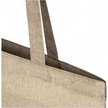 Logotrade liikelahja tuotekuva: Pheebs 150 g/m² Aware™ kierrätetyistä materiaaleista valmistettu kassi 