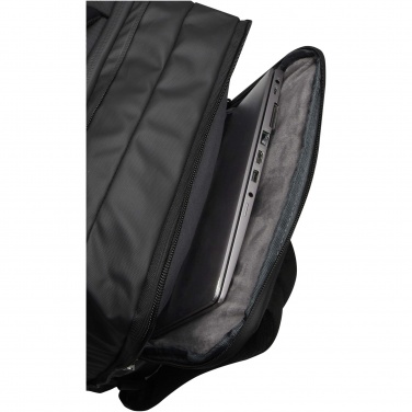 Logo trade liikelahjat tuotekuva: Expedition Pro 17 tuuman GRS-kierrätetystä materiaalista valmistettu laajennettava reppu kannettavalle, 35 l