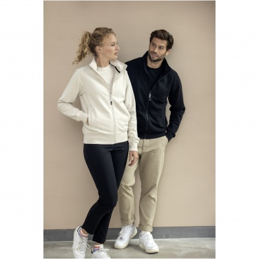 Logotrade mainostuotet kuva: Galena unisex Aware™ kierrätetystä materiaalista valmistettu täysvetoketjullinen svetari