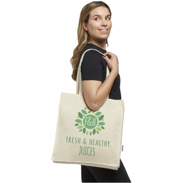 Logo trade liikelahjat mainoslahjat kuva: Odessa kassi 220 g/m² kierrätetystä puuvillasta
