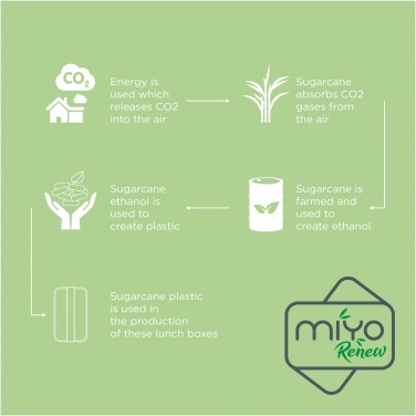 Logo trade mainostuote kuva: MIYO Renew yksikerroksinen lounasrasia