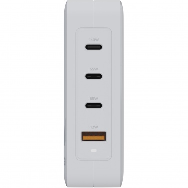 Logotrade mainostuote tuotekuva: Xtorm XVC2140 GaNUltra 140 W matkalaturi 240 W USB-C PD -kaapelilla