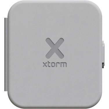 Logotrade mainoslahja tuotekuva: Xtorm XWF21 15 W:n taitettava langaton 2-in-1-matkalaturi