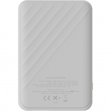 Logo trade liikelahjat tuotekuva: Xtorm XG205 Go2 12 W:n ja 5 000 mAh:n pikalatausvirtalähde 