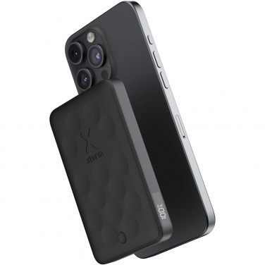 Logo trade liikelahjat tuotekuva: Xtorm FS5W051+C129 5 000 mAh:n magneettinen langaton varavirtalähde